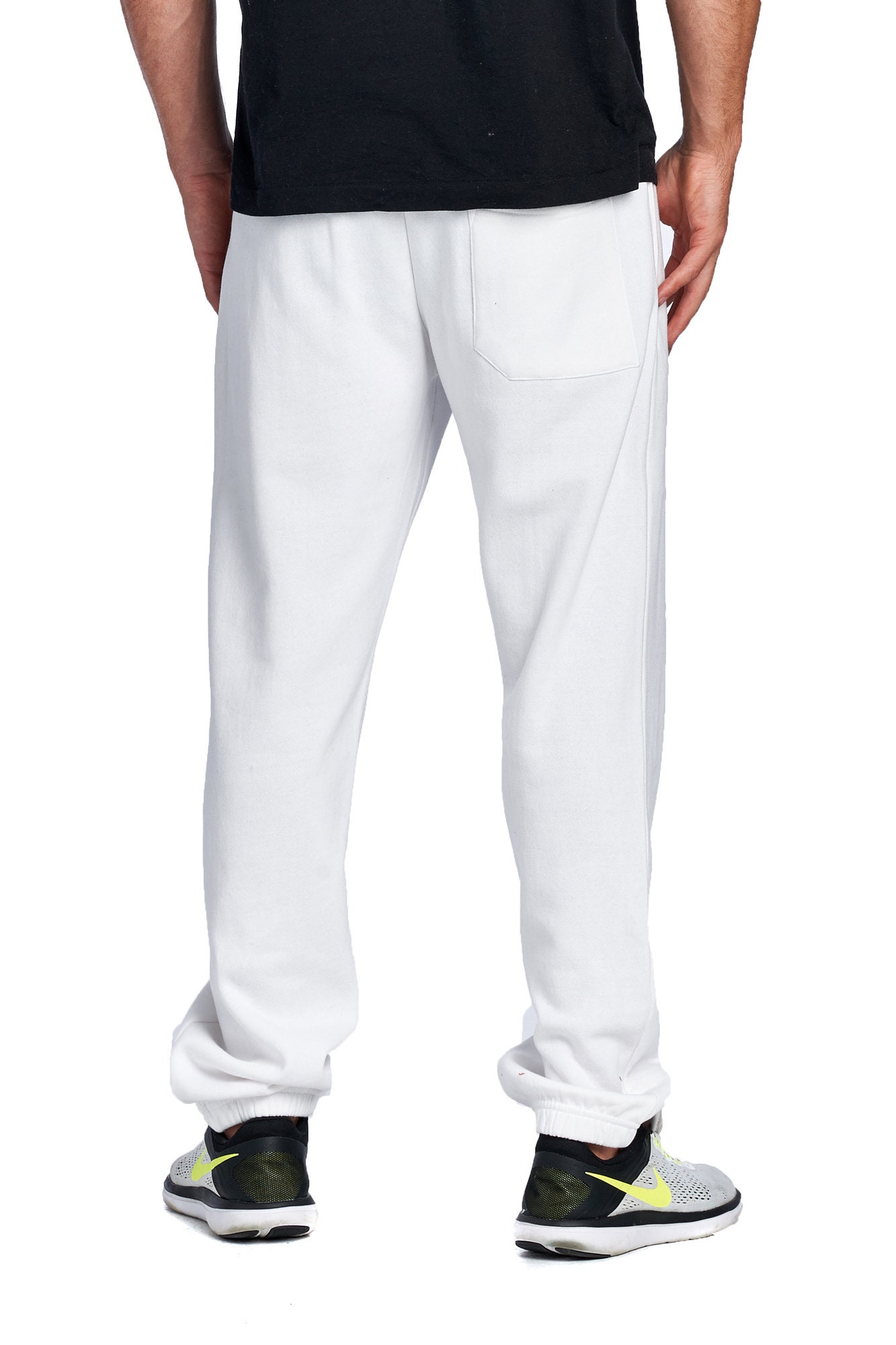 Progo Men's Closed Bottom Sweatpants Basic Fleece Pant - Etsy