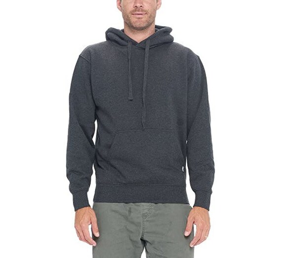 Progo Men's Heavyweight Pullover Hoodie Sweatshirt Heather Etsy