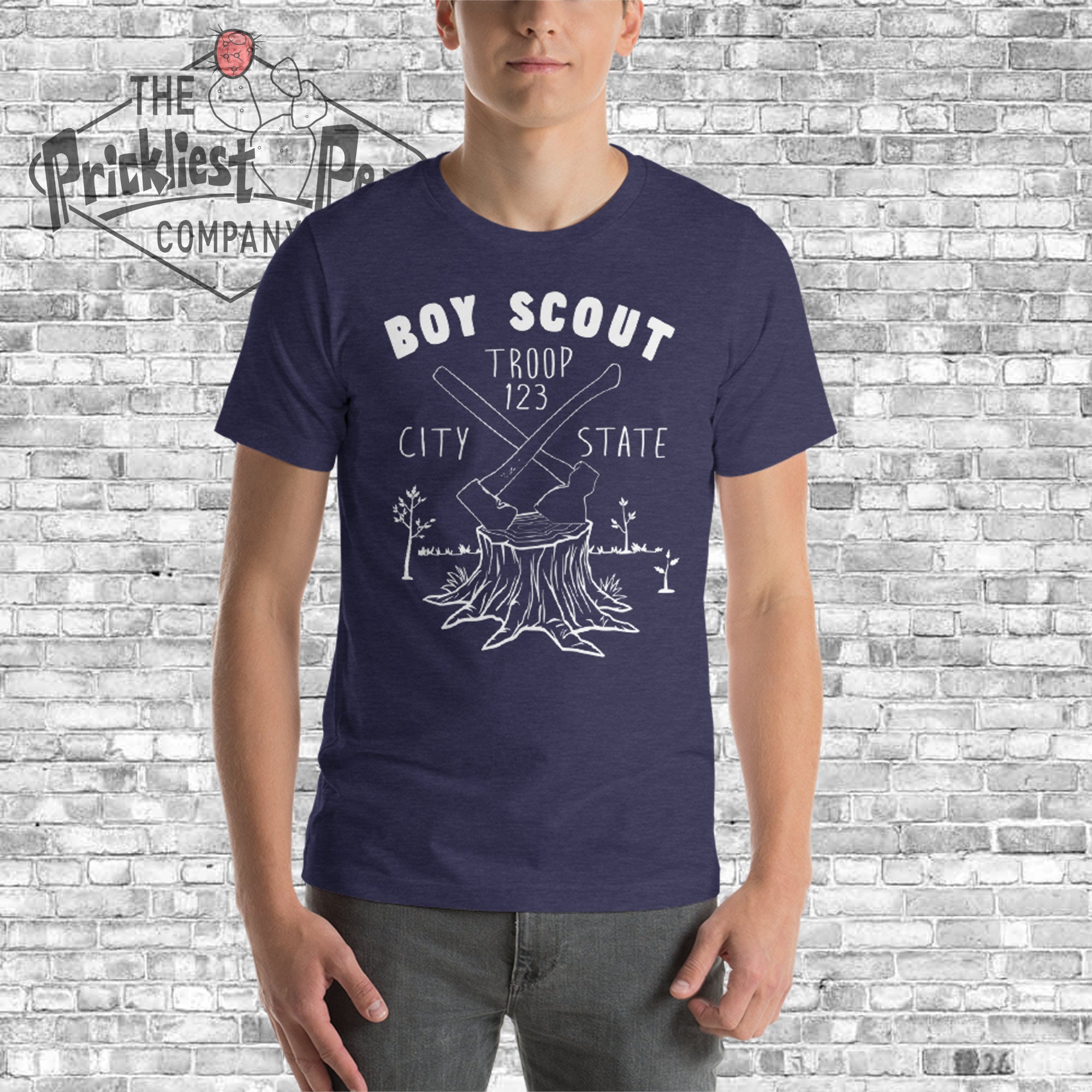 Boy Scout Troop TShirt l custom troop shirt troop number Etsy