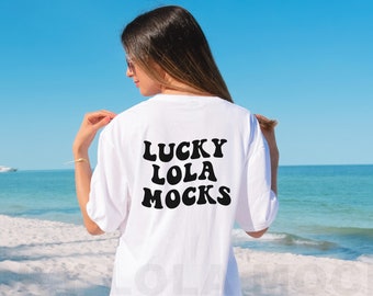 Gildan 64000 White Mockup, Gildan White Shirt Mockup, Model Mockup, White Tshirt Mockup, Boho Mockup, Summer Mockup, Gildan Softstyle Mockup