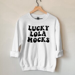 Gildan 18000 White Sweatshirt Mockup, White Sweatshirt Mockup, Gildan Mockups, 18000 Mockup, 18000 Mockup Flatlay, Summer Mockup, Boho