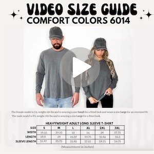 Wohlfühlfarben 6014 Video Größentabelle, Wohlfühlfarben 6014 Größentabelle, Wohlfühlfarben Mockup, Größentabelle Mockup, Paare Mockup, Matching