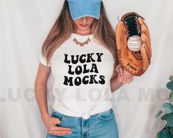 Bella Canvas 3001 White Mockup, Baseball Shirt Mockup, Bella Canvas 3001 Mockup, White T Shirt Mockup, 3001 White Mockup, Model Mockup,