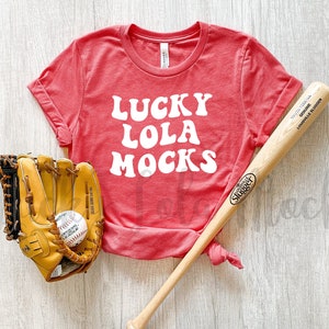 Bella Canvas 3001 Heather Red Mockup, Baseball Shirt Mockup, Bella Canvas 3001 Mockup, Heather Red T Shirt Mockup, Flatlay Mockup, image 1