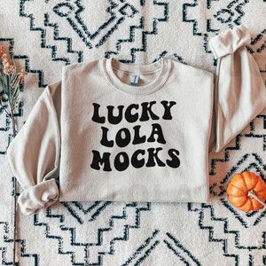 Gildan 18000 Sand Mockup, Sand Sweatshirt Mockup, Gildan 18000 Mockup, Flatlay Mockup, Fall Mockup, Halloween Mockup, Boho Mockup,