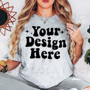 Comfort Colors 1745 Smoke Mockup, Comfort Colors Smoke, Color Blast Mockup, 1745 Mockup, Comfort Colors Tie Dye Mockup, Smoke Shirt Mockup