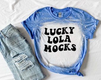 Bleach Gildan Heather Royal Mockup, Gildan 64000 Mockup, Bleached T Shirt Mockup, Blue Bleached T Shirt Mockup, Sublimation Shirt Mockup,