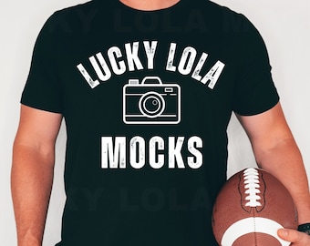 Bella Canvas 3001 Black Mockup, Male T-shirt Mockup, Football Mockup, Sports Mockup,  Gameday Mockup, Model Mockup, Mens T-shirt Mockup
