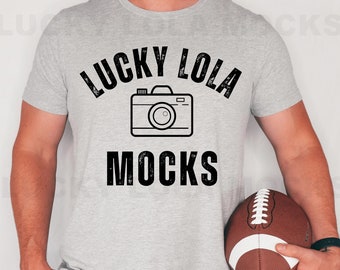 Bella Canvas 3001 Athletic Heather Mockup, Mockup di maglietta da uomo, Mockup di football, Mockup sportivo, Mockup del giorno della partita, Mockup di modello,
