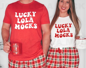 Bella Canvas Heather Red Shirt Mockup, 3001 weißes Shirt Mockup, Bella Canvas 3001 Mockup, Weihnachtsmockup, Boho Mockup, Paar Mockup