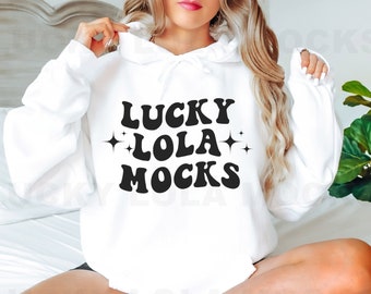Gildan 18500 Mockup, Gildan White Hoodie Mockup, Oversized Hoodie Mockup, Gildan Model Mockup, Gildan Mockup White, 18500 Model Mockup