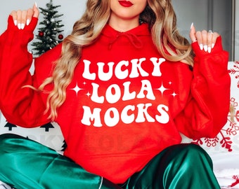 Gildan 18500 Mockup, Gildan Red Hoodie Mockup, Oversized Hoodie Mockup, Gildan Model Mockup, Gildan Mockup Rot, Weihnachtsmockup