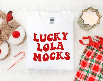 Gildan 18000 White Mockup, Gildan Sweatshirt Mockup, White Sweatshirt Mockup, Christmas Mockup, Winter Mockup, Gildan White Mockup,