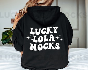Gildan 18500 Mockup, Gildan Hoodie Back Mockup, Back of Gildan Hoodie Mockup, Oversized Hoodie Mockup, Gildan Black Hoodie Mockup, Model