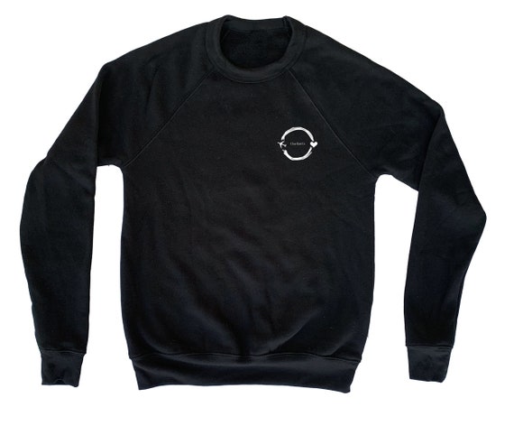 Bella Canvas 3901 Black Unisex Sponge Fleece Crewneck Etsy