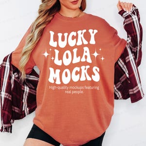 Comfort Colors 1717 Terracotta Mockup, c1717 Terracotta Mockup, Comfort Colors 1717 Fall Mockup, c1717 Fall Mockup, Fall Shirt Mockup