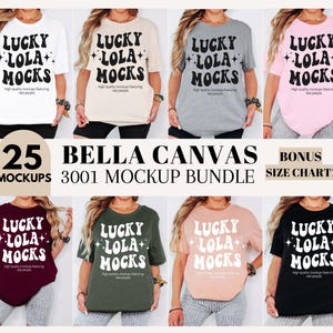 Bella Canvas 3001 Mockup Bundle, Real Model Mockups, 3001 Bundle, Bella 3001 Mockup Bundle, Tshirt Mockup Bundle, Bella Canvas Bundle,