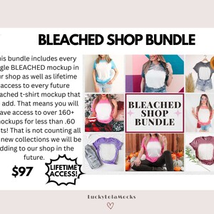 Bleach Gildan Heather Royal Mockup, Gildan 64000 Mockup, 4th of July Mockup, Model Mockup, Blue Bleached T Shirt Mockup, Summer Mockup image 3