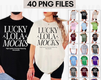 Gildan 5000 PNG Mockup Bundle, Gildan 5000 Mockup Bundle, Gildan Shirt Mockup, Gildan Shirt Mockup Bundle, Matching Mockup Shirt