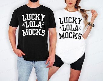 Comfort Colors 1717 Couple Mockup, Matching Comfort Colors, 1717 Black Mockup, 1717 White Mockup, Comfort Colors Matching Mockup