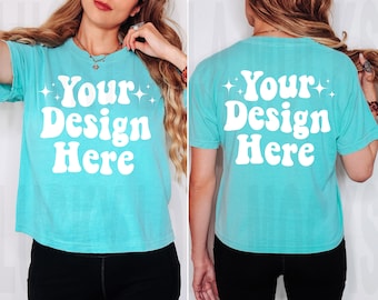 Comfort Colors 3023cl Mockup, Comfort Colors Crop Top Mockup, Model Mockup, Comfort Colors Crop Mockup, 3023 Mockup, 3023CL Mockup