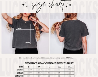 Comfort Colors 3023cl Size Chart, 3023 Size Chart, Comfort Colors Crop Mockup, 3023 Mockup, 3023CL Mockup, Model Mockup, Crop Top Mockup