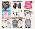 Whole Shop Mockup Bundle, Mockup Bundle, Bella Canvas 3001 Mockup, Gildan 18000 Mockup, Model Mockup, Shirt Mockup Bundle, T-Shirt Mockup
