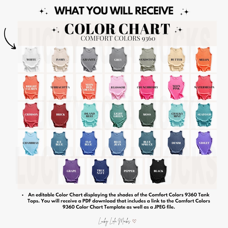 Comfort Colors 9360 Video Starter Bundle, Tank Top Video Mockup, 9360 ...