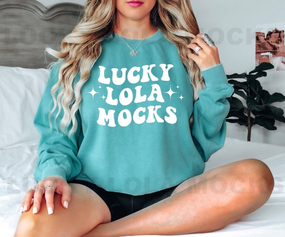 Seafoam Comfort Colors 1566 Sweatshirt Mockup, Comfort colors 1566 Seafoam Mockup, Comfort Colors Sweatshirt Mockup, 1566 Seafoam Mockup