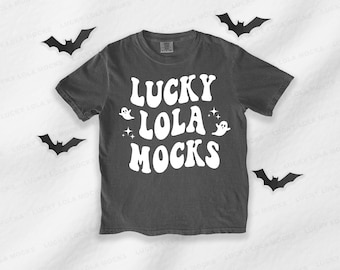 Comfort Colors 9018 Halloween Mockup, 9018 Pepper Mockup, Youth Comfort Colors 9018, Comfort Colors Kids Mockup, 9018 Platliggende Mockups