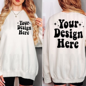 Comfort Colors 1466 Ivory Sweatshirt Mockup, Comfort colors 1466 Mockup, Ivory Sweatshirt Mockup, Comfort Colors Sweatshirt Mockup
