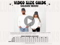 Gildan 18000 Video Size Chart, Oversized Size Chart, Gildan Sweatshirt Size Chart, Size Chart Gildan 18000, Gildan G180 Size Chart, Couples