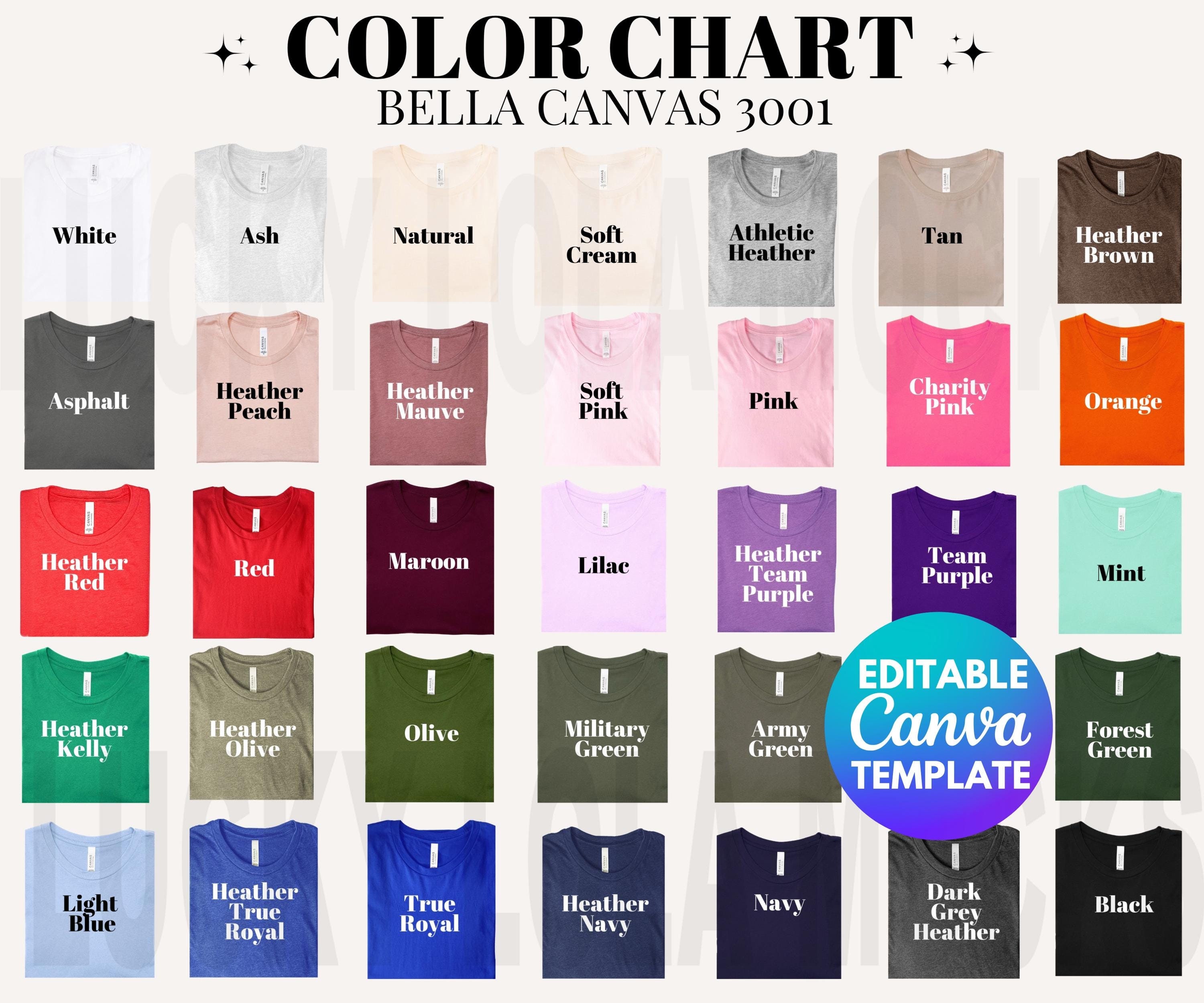 Bella Canvas Women's Super Soft Athletic Yoke T-Shirt - 100% Combed Cotton (Style 3001C) - View #10