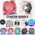 Comfort Colors 1566 Video Starter Bundle, Comfort Colors Starter Mockup, Comfort Colors 1666 Color Chart, 1566 Video Size Chart, 1566 Bundle