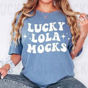 Comfort Colors Blue Jean Mockup, 1717 Mockup, Model Mockup, Oversized Comfort Colors Mockup, Blue Shirt Mockup, Blue Jean Mockup