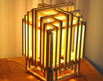 WOODEN LAMP Floor lamp Bedside lamp
