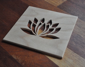 Pot Coaster Lotus
