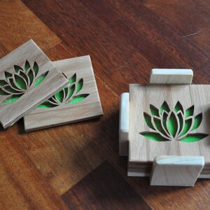 Podstawka szklana Lotus