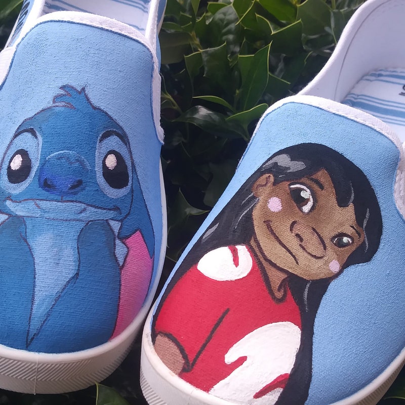 Lilo and Stitch Shoes - Etsy
