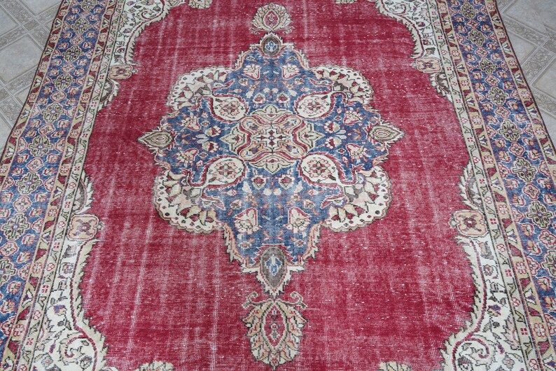 Large Vintage Rug Extra Large Area Rug Antique Rug Turkish Etsy