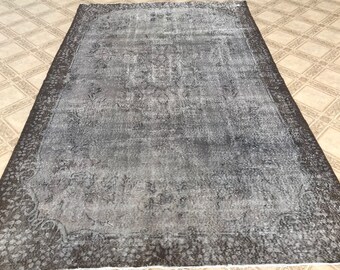 alfombra de área turca grande, alfombra de área de envío GRATUITO 6.6 x alfombra de lana de 10.9 pies, alfombra oriental, alfombra de anatolia, alfombra boho, alfombra de decoración boho G260
