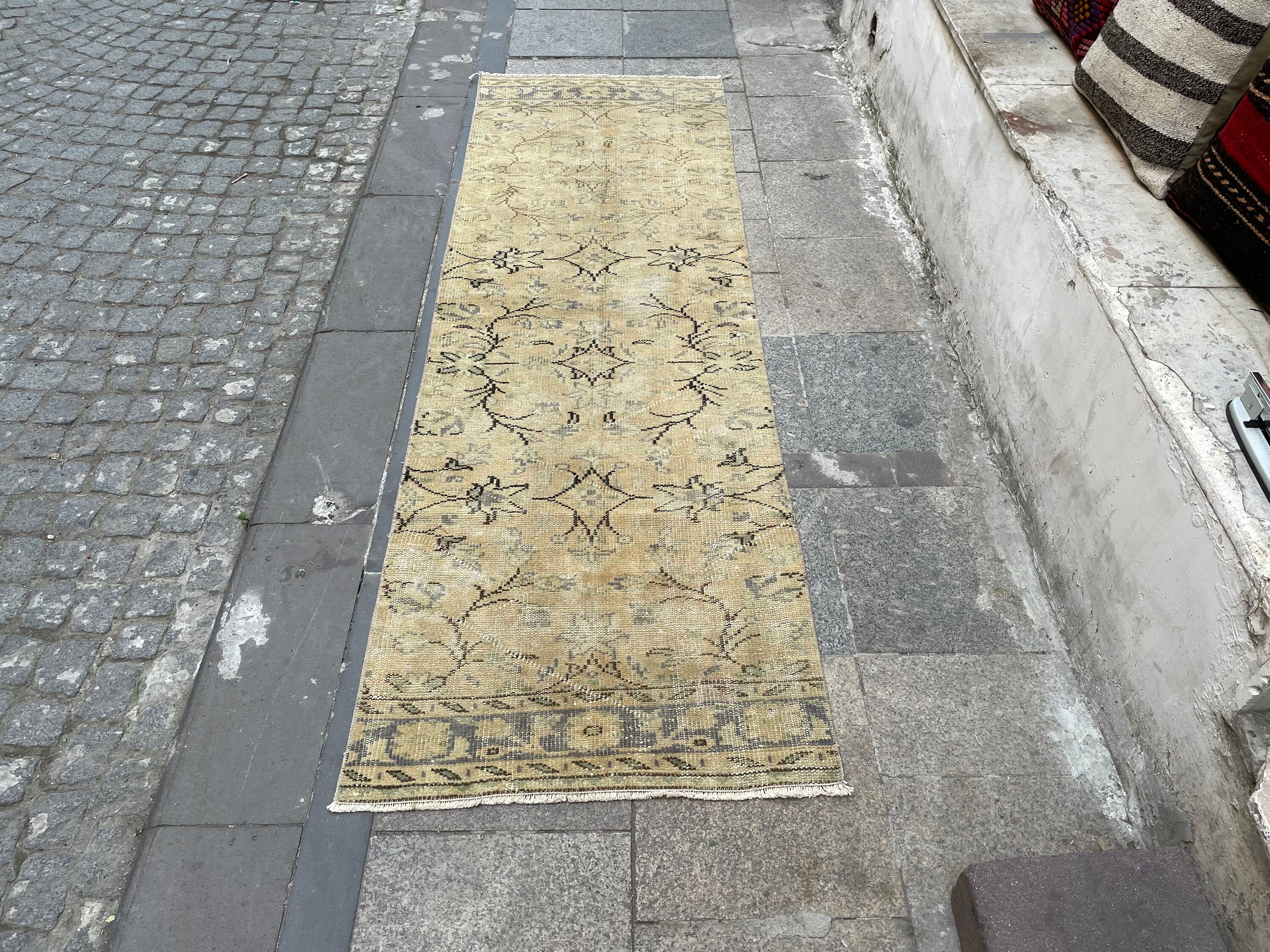 turkish Runner Rug, Vintage