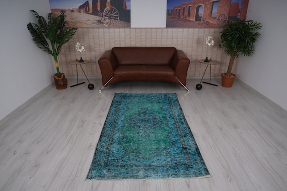4x6 Rug, Vintage Rug 4x6, Turkish Rug, Oushak Rug, Organic Rug, Muted Rug, Turkish Oushak Rug, Turkey Carpet, Handmade Area Rug, OF102