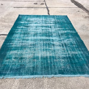 FREE SHIPPING Handmade Turkish Rug / Vintage Rug / Bohemian Rug / Area Rug / Antique Rug / 6.8x10.2feet / Wool Rug / Organic Rug / B92