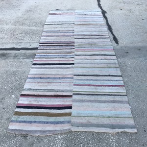 TURKISH KILIM RUG, vintage embroidered kilim rug, area kilim rug Free Shipping 4.0x10.3 ft floor kilim rug, anatolian kilim rug, rug