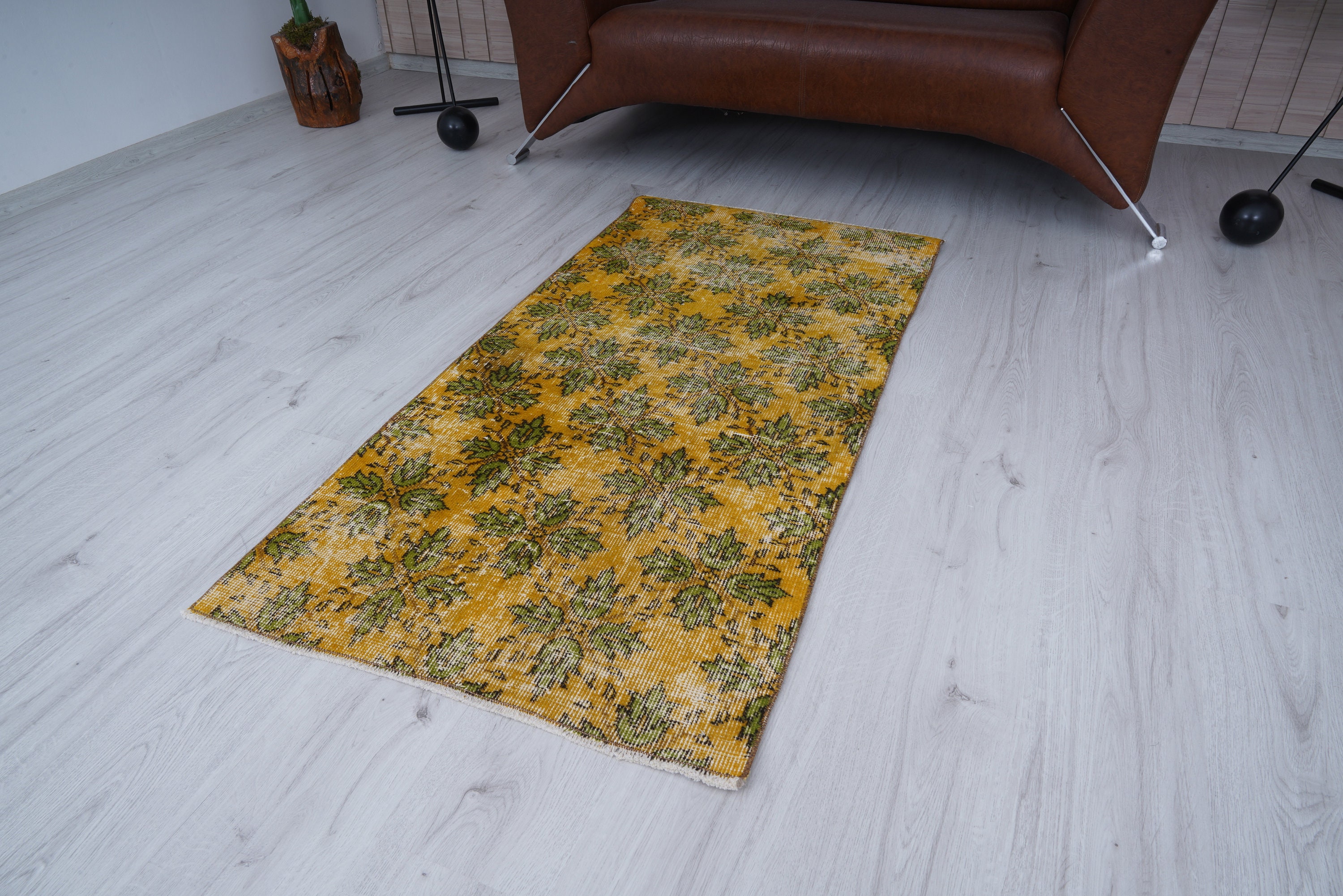 2x5 ラグ、トルコ製ランナー、ヴィンテージ ランナー 2x5、スモール