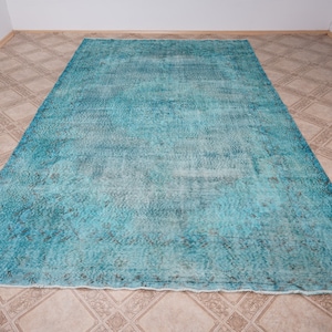 Oversize Rug, 7x11 Turkish Rug, Vintage Rug, Oushak Rug, Muted Rug, Large Area Rug, Neutral Rug, 7x11 Rug, Organic Rug, Antique Rug, KF0534
