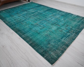 Alfombra de 7x10, Alfombra vintage extragrande, Alfombra neutra, Alfombra vintage de 7x10, Alfombra extragrande, Alfombra apagada, Alfombra desteñida, Alfombra extragrande turca, Oushak anatolio, 902