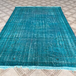 7.0x10.4 Large Vintage Turkish Rug, Area Rug, Boho Rug, Carpet, Handmade Rug, Bohemian Rug, Neutral Rug, Vintage Large Rug, Big Rug AS05