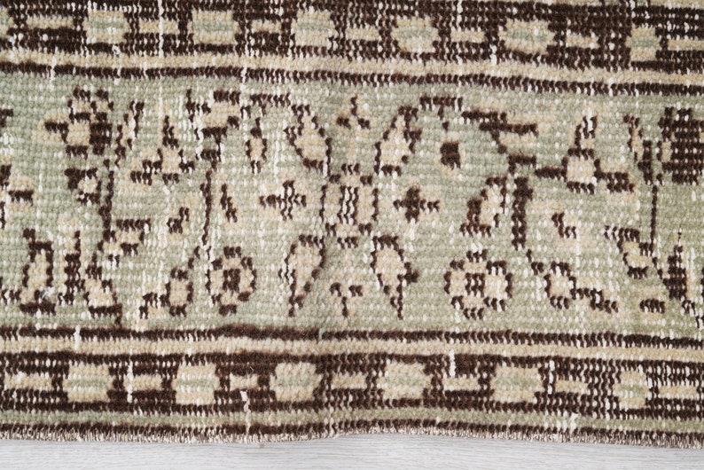 5x9 Rug, Vintage Rug, Turkish Rug 5x9, Oushak Rug, Organic Rug, Muted